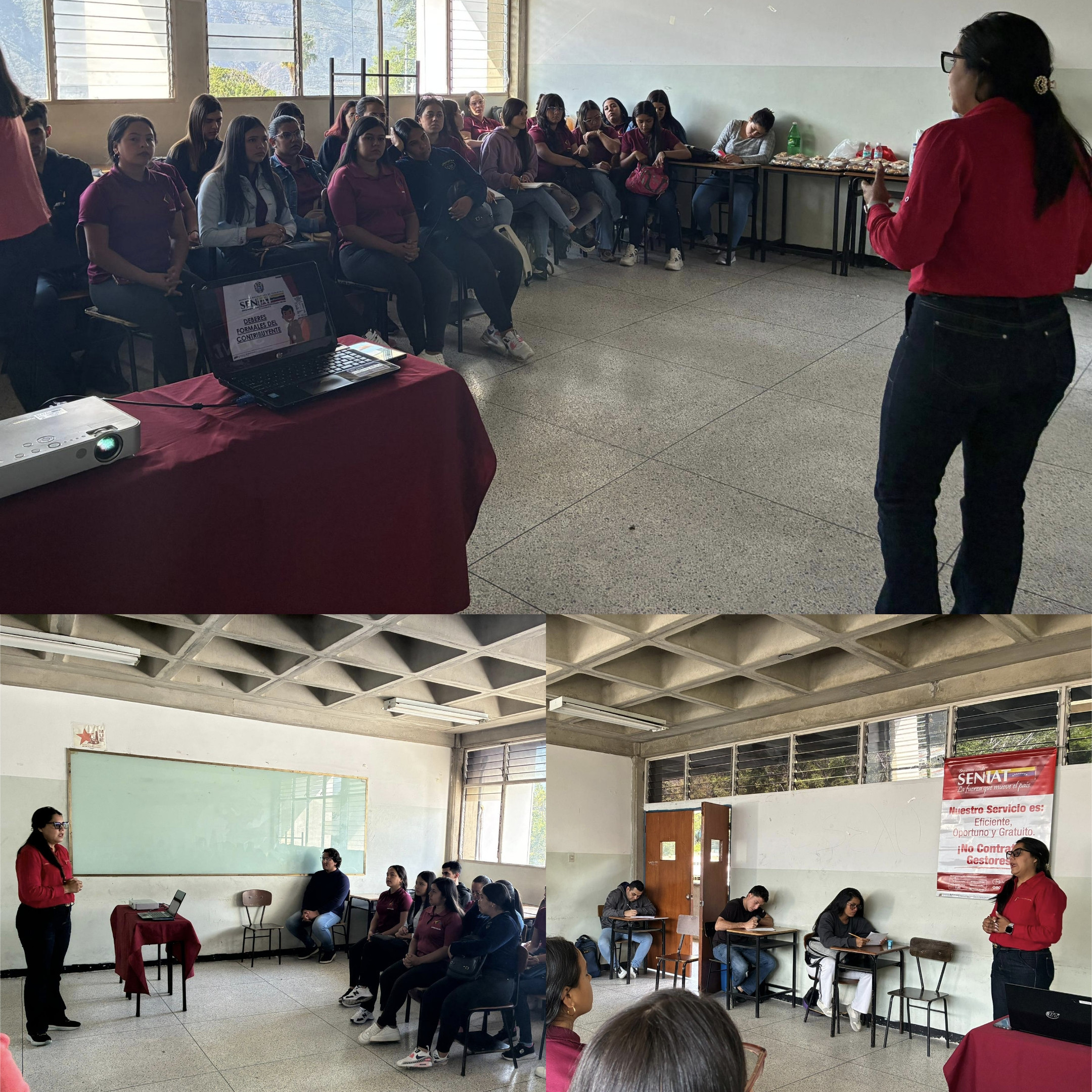 Diario Frontera, Frontera Digital,  Regionales, ,SENIAT Mérida fortalece cultura tributaria con jornada formativa en la UPTM Kléber Ramírez