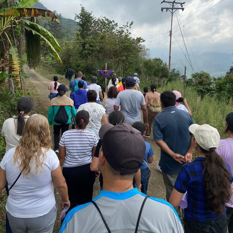 Diario Frontera, Frontera Digital,  Mocoties, ,Feligresía de Zea peregrinó hacia San Juan en un emotivo segundo Viacrucis de Cuaresma