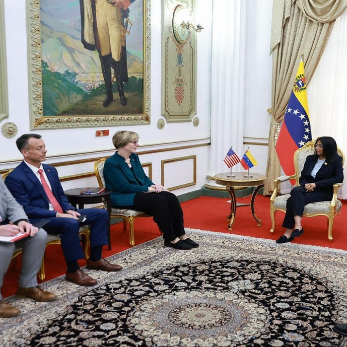 Diario Frontera, Frontera Digital,  Nacionales, ,Delcy Rodríguez se reunió con la Encargada de Negocios de EEUU para Venezuela, Laura Dogu