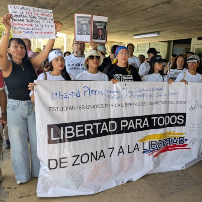 Diario Frontera, Frontera Digital,  Nacionales, ,“Amnistía real”: la exigencia de los familiares de presos políticos y estudiantes desde la UCV