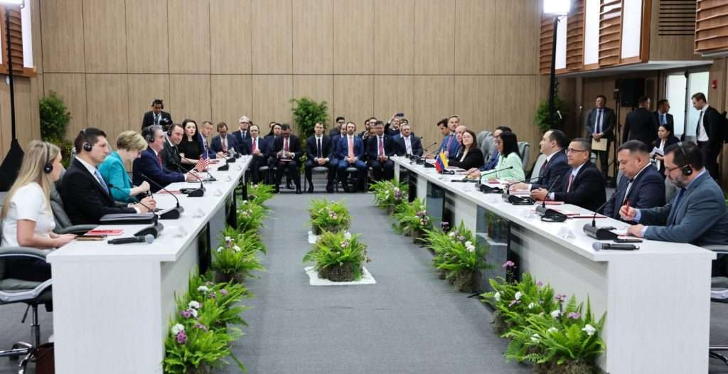Diario Frontera, Frontera Digital,  Nacionales, ,Delcy Rodríguez y el secretario de Interior de EE UU celebran una reunión para firmar un acuerdo con Shell