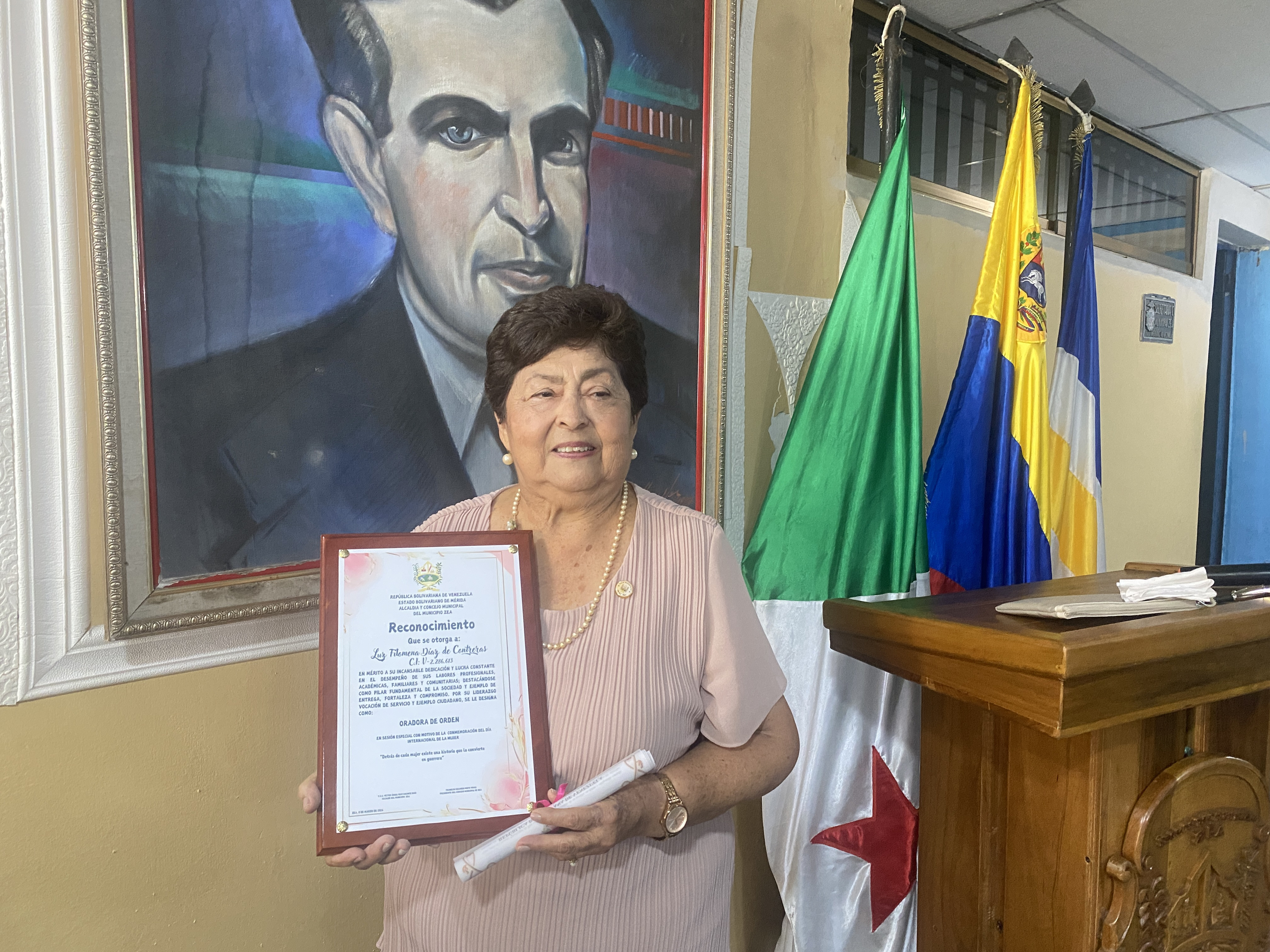 Diario Frontera, Frontera Digital,  Mocoties, ,Concejo Municipal y Alcaldía de Zea rinden tributo a la mujer zedeña en Sesión Especial