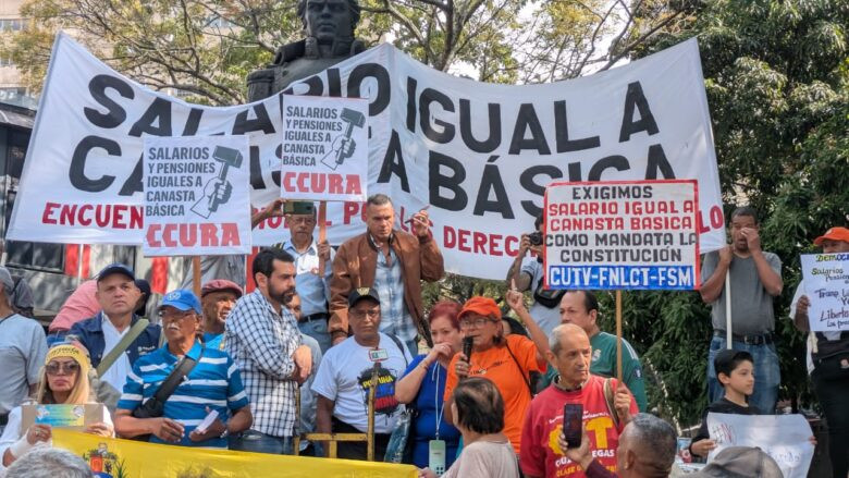 Diario Frontera, Frontera Digital,  Nacionales, ,Sindicatos y jubilados tomaron las calles en contra del sueldo congelado desde 2022