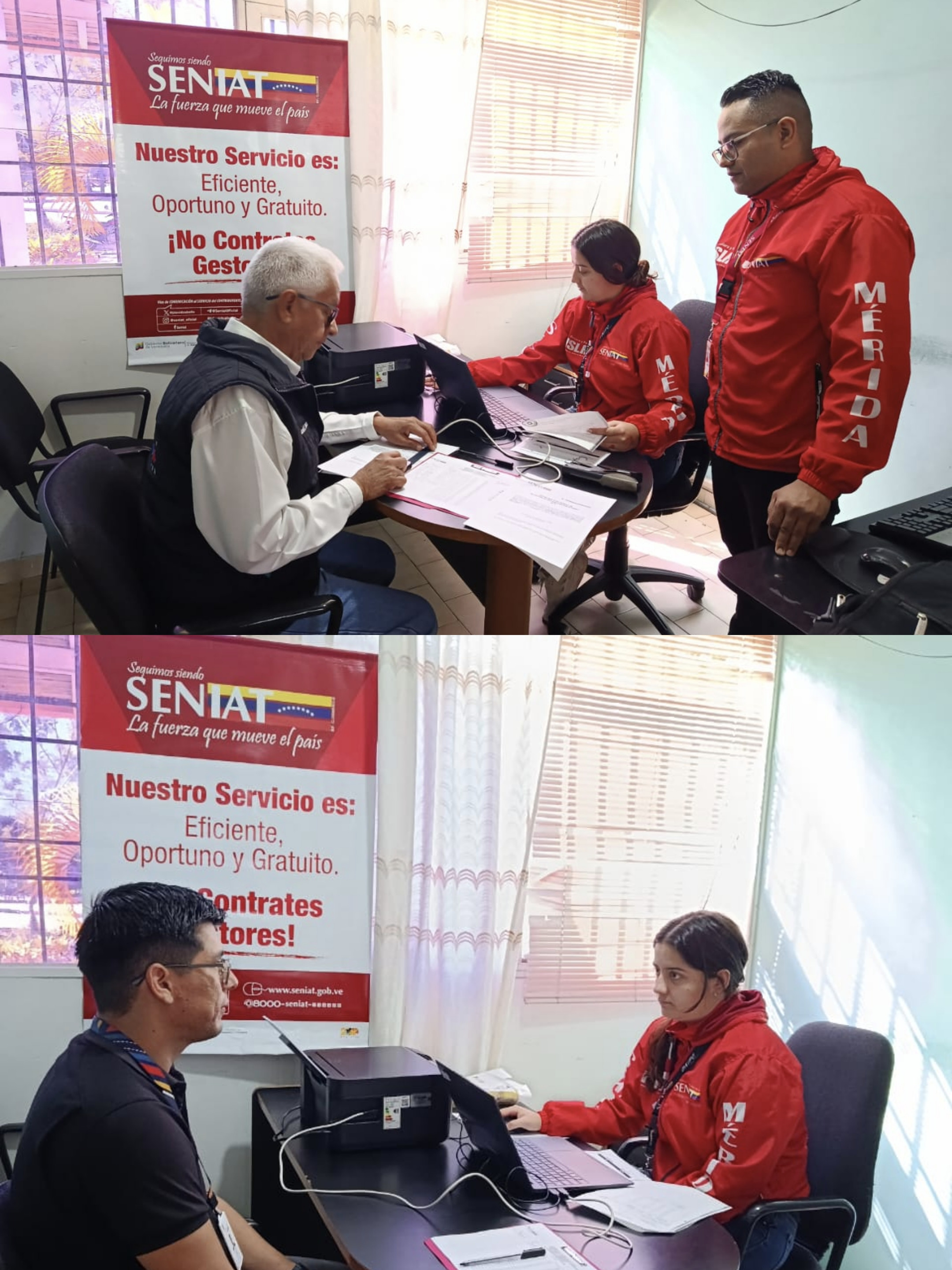 Diario Frontera, Frontera Digital,  Regionales, ,Este operativo se desarrolló bajo los lineamientos estratégicos emanados por el Superintendente Nacional Aduanero y Tributario, José David Cabello Rondón,Operativo de ISLR en la Defensoría del Pueblo del estado Mérida 
atendió a servidores públicos