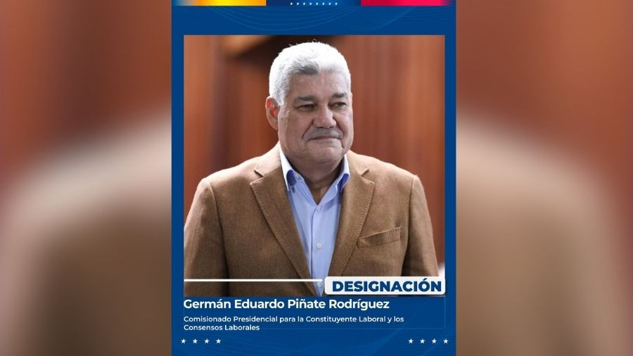 Diario Frontera, Frontera Digital,  Nacionales, ,Eduardo Piñate,Designan a Eduardo Piñate como Comisionado Presidencial 
para la Constituyente Laboral