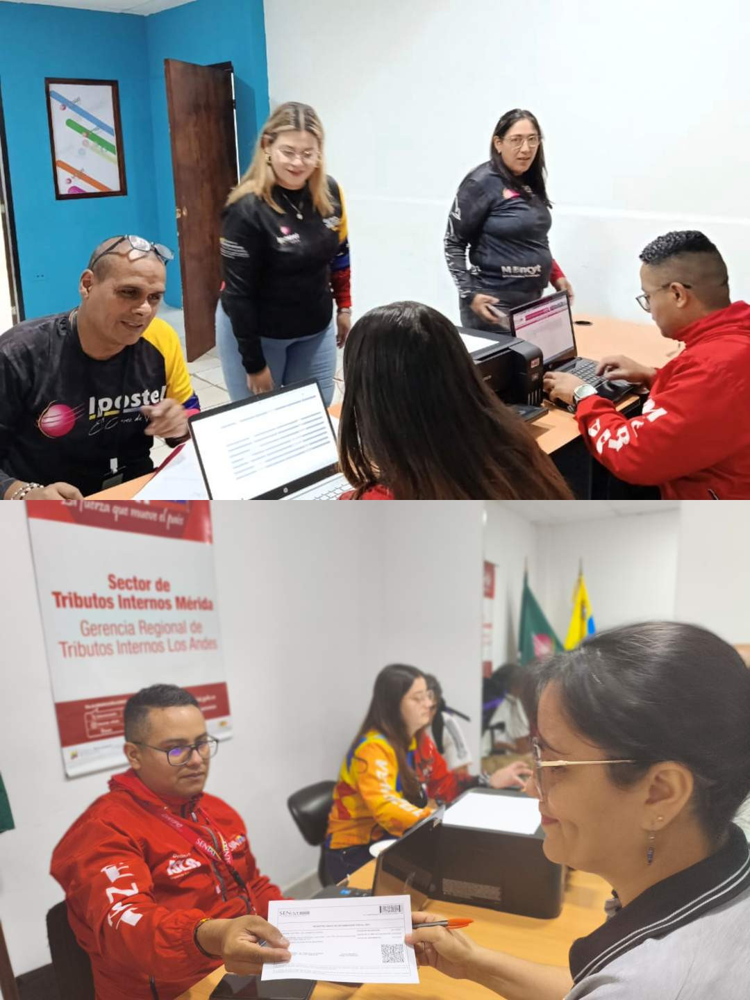 Diario Frontera, Frontera Digital,  Regionales, ,Este despliegue forma parte del compromiso del SENIAT por acercar la institución a los entes gubernamentales y a la colectividad merideña, simplificando el cumplimiento de las obligaciones tributarias antes del cierre del periodo fiscal,SENIAT Mérida despliega operativo de ISLR en IPOSTEL para fortalecer la cultura tributaria
