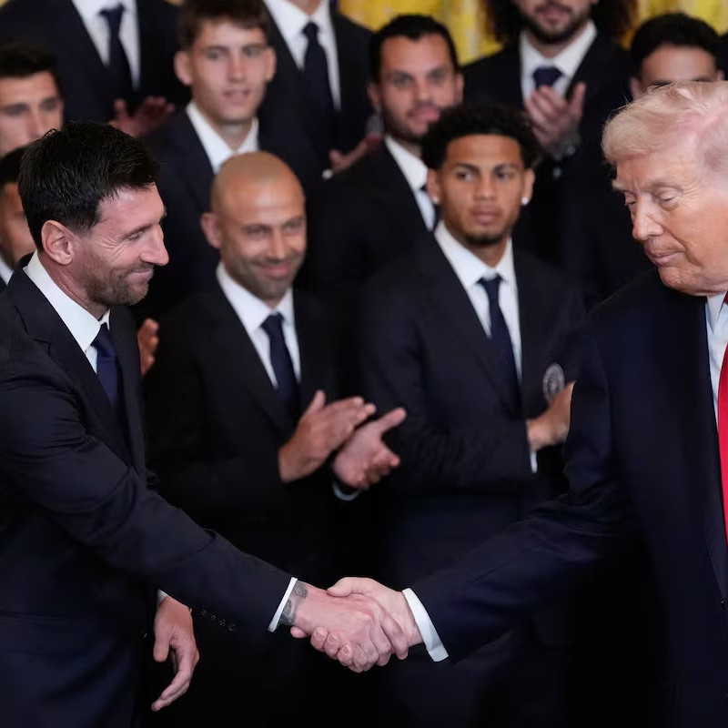 Diario Frontera, Frontera Digital,  Deportes, ,Lionel Messi y el Inter Miami visitan la Casa Blanca tras ganar la MLS 2025
