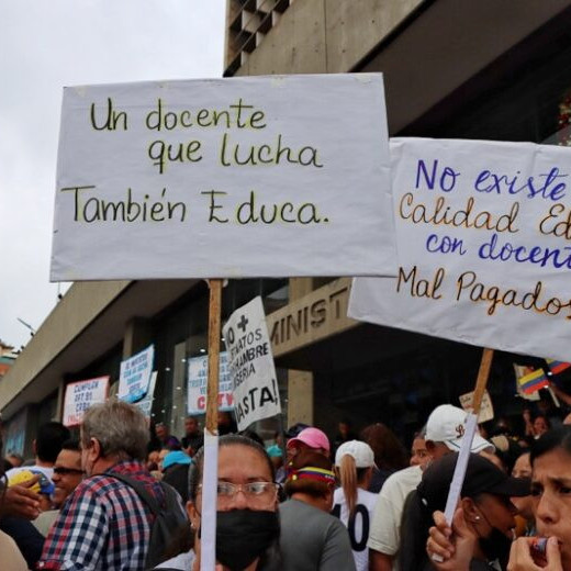 Diario Frontera, Frontera Digital,  Nacionales, ,Magisterio venezolano declara emergencia sindical y exige renuncia del ministro de Educación