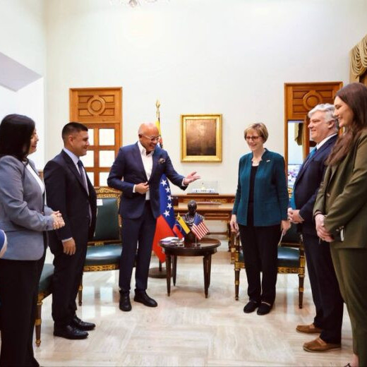 Diario Frontera, Frontera Digital,  Nacionales, ,Jorge Rodríguez recibe a Laura Dogu y delegación del Senado de EEUU en la Asamblea Nacional