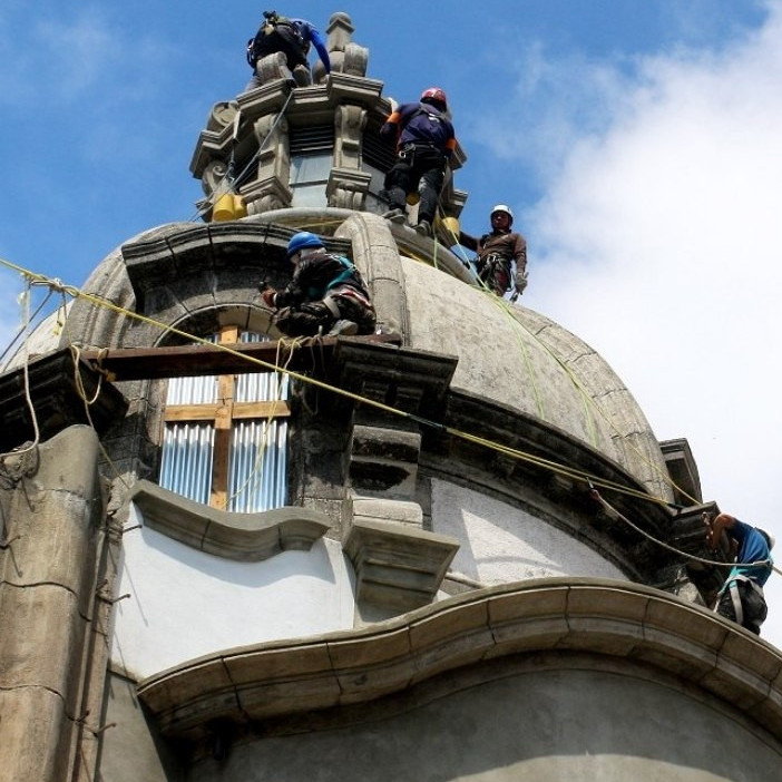 Diario Frontera, Frontera Digital,  Regionales, ,Restauración de la Catedral de Mérida avanza con 38 frentes de trabajo
