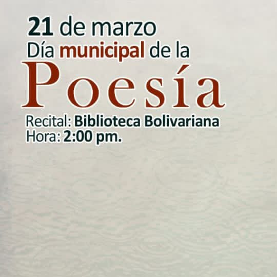 Diario Frontera, Frontera Digital,  Regionales, ,Mérida celebrará el Día Municipal de la Poesía con recitales y formación literaria