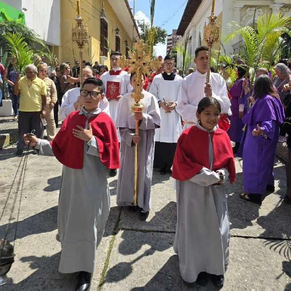 Diario Frontera, Frontera Digital,  Regionales, ,Feligresía merideña desbordó las calles en un solemne Domingo de Ramos