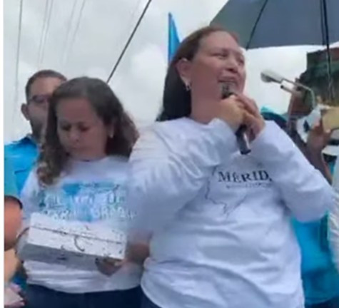 Diario Frontera, Frontera Digital,  Politica, El Vigía Panamericana, ,La dirigente regional expresó que llegó a un municipio donde su gente tiene coraje, valentía y determinación y el futuro es la libertad de Venezuela,Coordinadora estadal de Vente Venezuela, Martha Hernández fue recibida en El Vigía