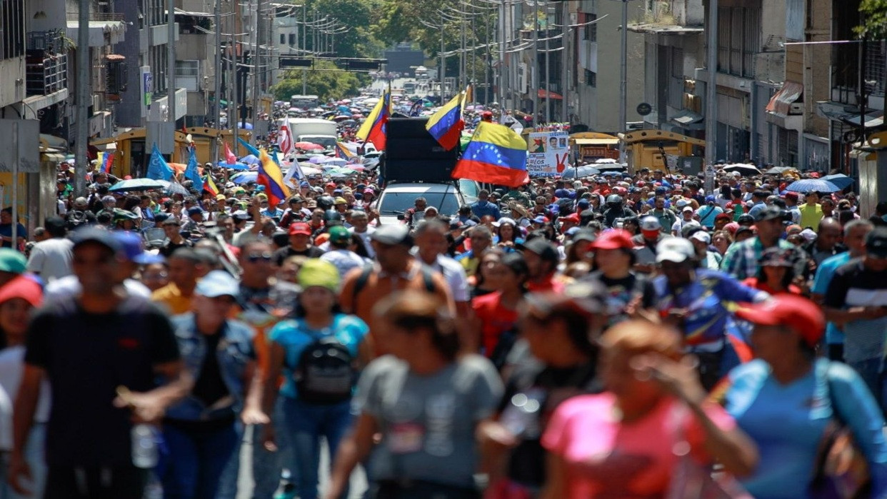 Diario Frontera, Frontera Digital,  Nacionales, ,De acuerdo con el cronograma difundido por la organización se tiene previsto que las marchas inicien de manera simultánea a partir de la 1:00 de la tarde,PSUV se moviliza hoy lunes en Caracas 
por el 24° aniversario del Día de la Dignidad Nacional