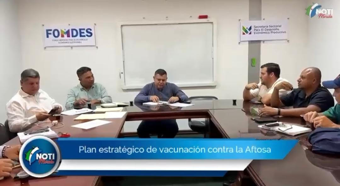 Diario Frontera, Frontera Digital,  Regionales, ,Entre los acuerdos destacan la creación del Estado Mayor de Producción del Estado Mérida, el desarrollo del Plan Rector de Ganadería, la municipalización de las jornadas de vacunación con capacitación de nuevos vacunadores, y la renovación del decreto regional que respalda las medidas técnico-sanitarias del INSAI,Mesa de trabajo impulsa sanidad animal y certificación contra la fiebre aftosa