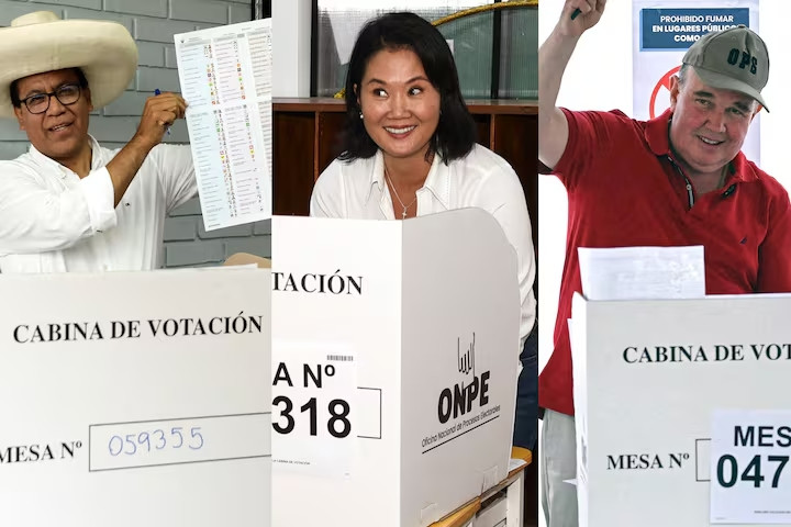 Diario Frontera, Frontera Digital,  Internacionales, ,Keiko sigue liderando votación con 90 % del escrutinio: apretada lucha por el segundo puesto