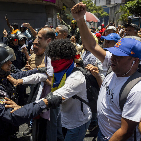 Diario Frontera, Frontera Digital,  Nacionales, ,Al menos cinco detenidos durante la marcha de trabajadores a Miraflores