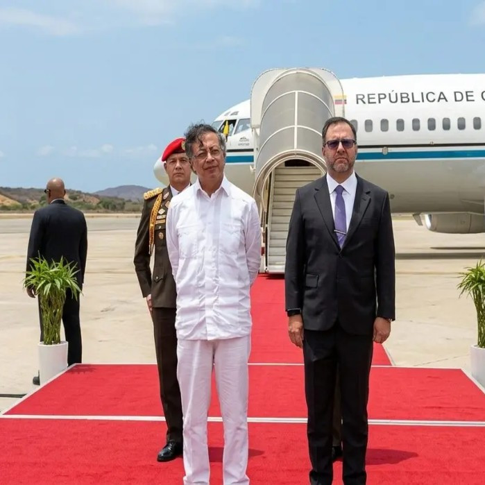 Diario Frontera, Frontera Digital,  Nacionales, ,Gustavo Petro llegó a Venezuela para reunirse 
con la presidenta encargada, Delcy Rodríguez