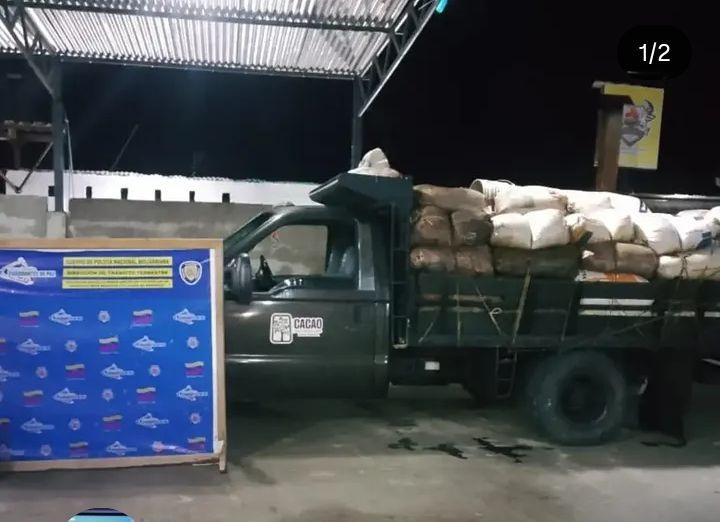 Diario Frontera, Frontera Digital,  Sucesos, ,PNB retuvo más de 1.200 kilos de cacao por falta de permisología en Obispo Ramos de Lora
