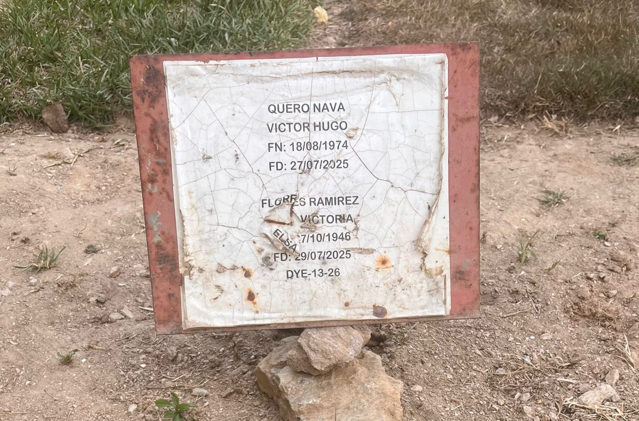 Diario Frontera, Frontera Digital,  Nacionales, ,Exhumaron restos de Víctor Hugo Quero en presencia de su madre