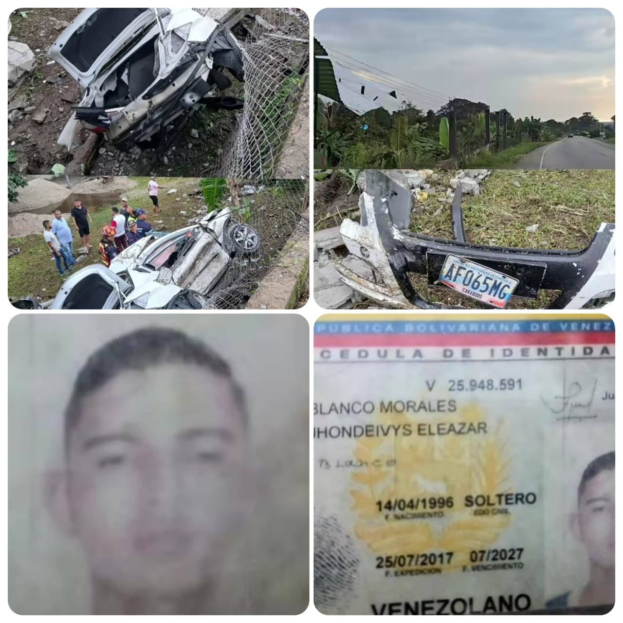 Diario Frontera, Frontera Digital,  Sucesos, ,Según el reporte preliminar, el conductor perdió el control del vehículo y volcó fuera de la calzada, impactando contra una cerca,Joven peluquero resultó lesionado tras volcamiento en la zona Panamericana de Mérida