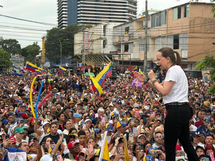 Diario Frontera, Frontera Digital,  Politica, ,María Corina Machado durante la concentración en Panamá: “El futuro de Venezuela está en nuestras manos”
