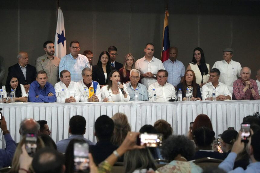 Diario Frontera, Frontera Digital,  Politica, ,Oposición plantea negociación con el gobierno encargado bajo liderazgo de María Corina Machado