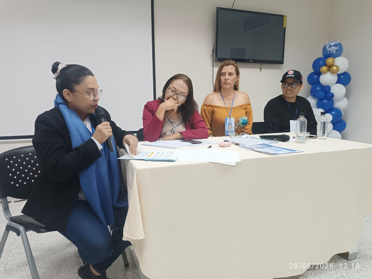 Diario Frontera, Frontera Digital,  Regionales, ,Las palabras de bienvenida a los integrantes de la junta directiva nacional, el tribunal disciplinario nacional y los secretarios generales de las diferentes seccionales regionales, le correspondieron a la secretaria general anfitriona, Raquel Alarcón,Instalado VLIII Secretariado Nacional del Colegio Nacional de Periodistas