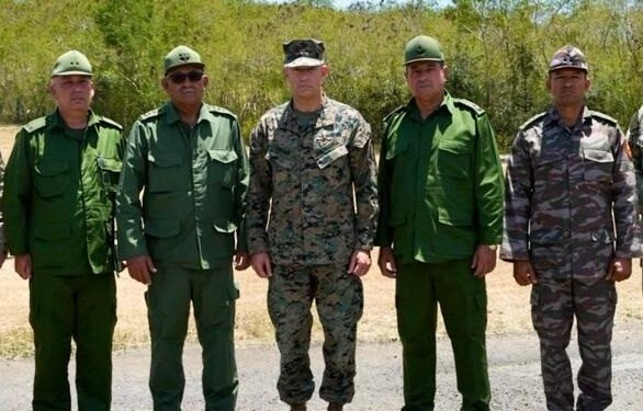 Diario Frontera, Frontera Digital,  Internacionales, ,Jefe del Comando Sur se reúne con alto mando del Ejército cubano en Guantánamo