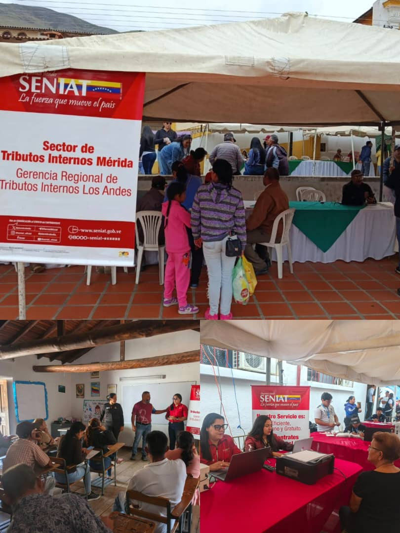 Diario Frontera, Frontera Digital,  Regionales, ,Estas acciones reflejan el compromiso del SENIAT con la optimización de los servicios y la cercanía con el contribuyente,El SENIAT Mérida despliega operativos de atención y orientación en todo el estado