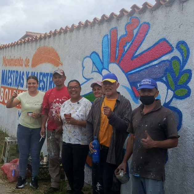 Diario Frontera, Frontera Digital,  Regionales, ,Movimiento Bolivariano de Maestras y Maestros pinta su libertad en Mérida