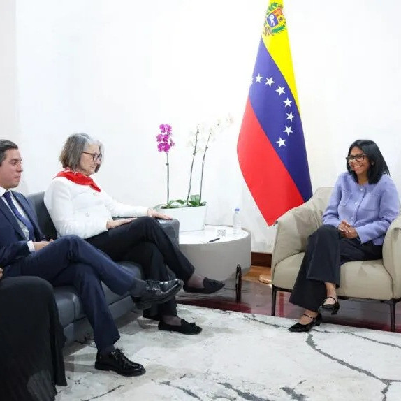 Diario Frontera, Frontera Digital,  Nacionales, ,Delcy Rodríguez se reunió con la jefa de la Cruz Roja Internacional para fortalecer cooperación en Venezuela