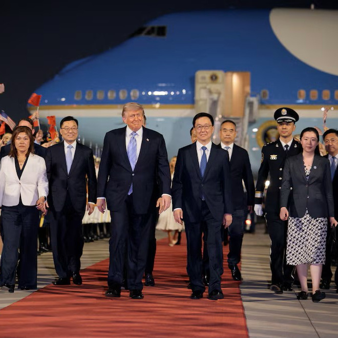Diario Frontera, Frontera Digital,  Internacionales, ,Donald Trump llegó a China para reunirse con Xi Jinping 
en medio de tensiones comerciales y la guerra contra Irán