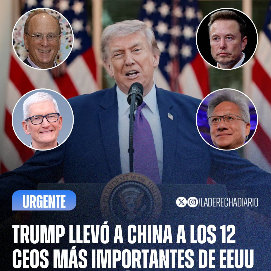 Diario Frontera, Frontera Digital,  Internacionales, ,Quiénes son los magnates tecnológicos y empresarios 
que acompañan a Donald Trump en su visita oficial a China