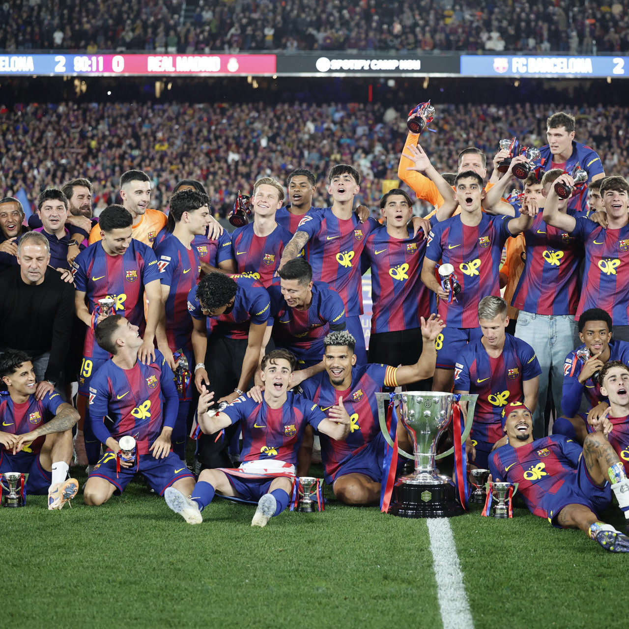 Diario Frontera, Frontera Digital,  Deportes, ,Barcelona conquistó su segunda Liga consecutiva con triunfo de 2 goles por 0 sobre el Real Madrid