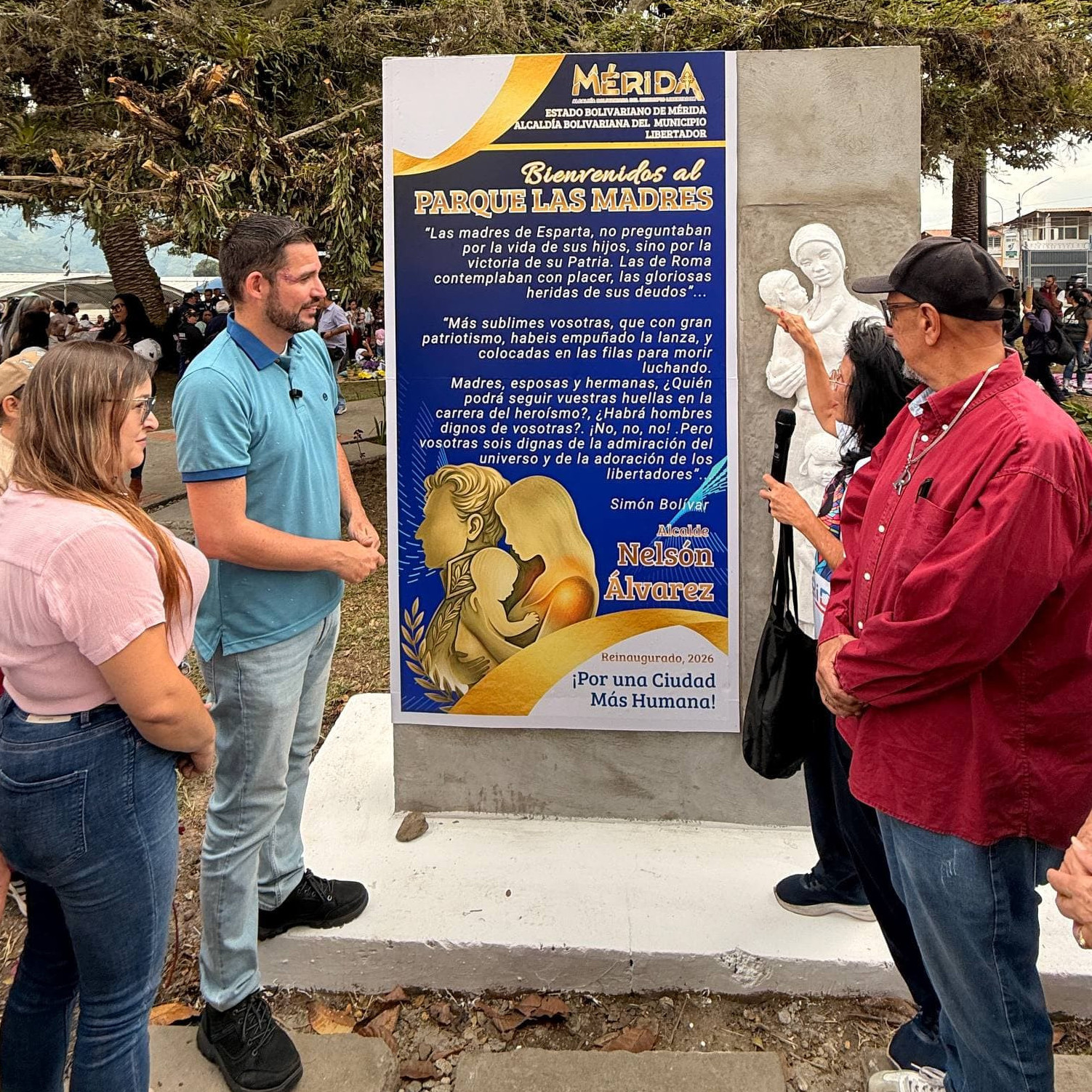 Diario Frontera, Frontera Digital,  Regionales, ,Alcalde Nelson Álvarez reinaugura el emblemático Parque de Las Madres en Mérida