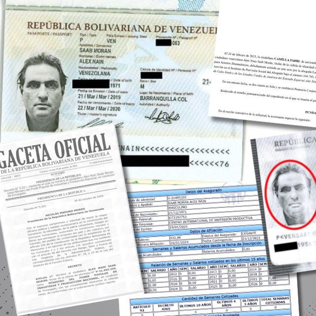 Diario Frontera, Frontera Digital,  Nacionales, ,Más que una cédula: estos son los documentos oficiales que Miraflores le dio a Álex Saab