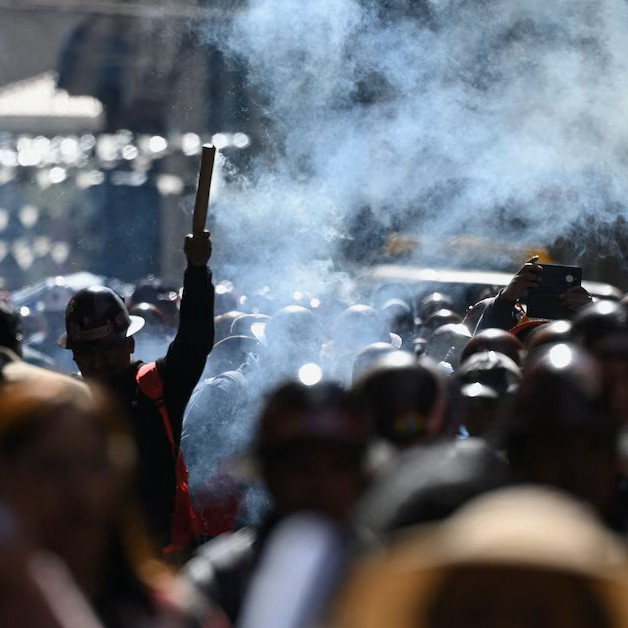 Diario Frontera, Frontera Digital,  Internacionales, ,El gobierno de Bolivia denunció la presencia 
de grupos armados en las protestas contra Rodrigo Paz