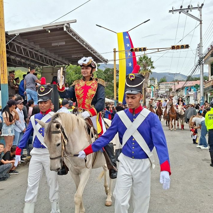 Diario Frontera, Frontera Digital,  Mocoties, ,Bailadores recibió con júbilo al Brigadier Bolívar en su Campaña Admirable