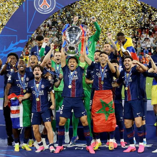 Diario Frontera, Frontera Digital,  Deportes, ,PSG le ganó por penales al Arsenal y se consagró campeón de la Champions League por segundo año consecutivo