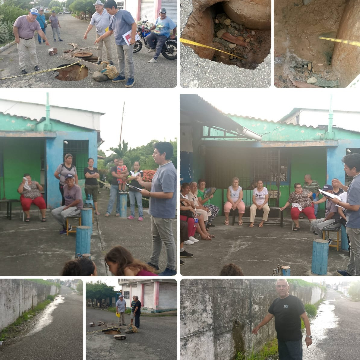 Diario Frontera, Frontera Digital,  El Vigía Panamericana, ,Vecinos del barrio Bolívar exigen solución al colapso de tuberías en El Vigía