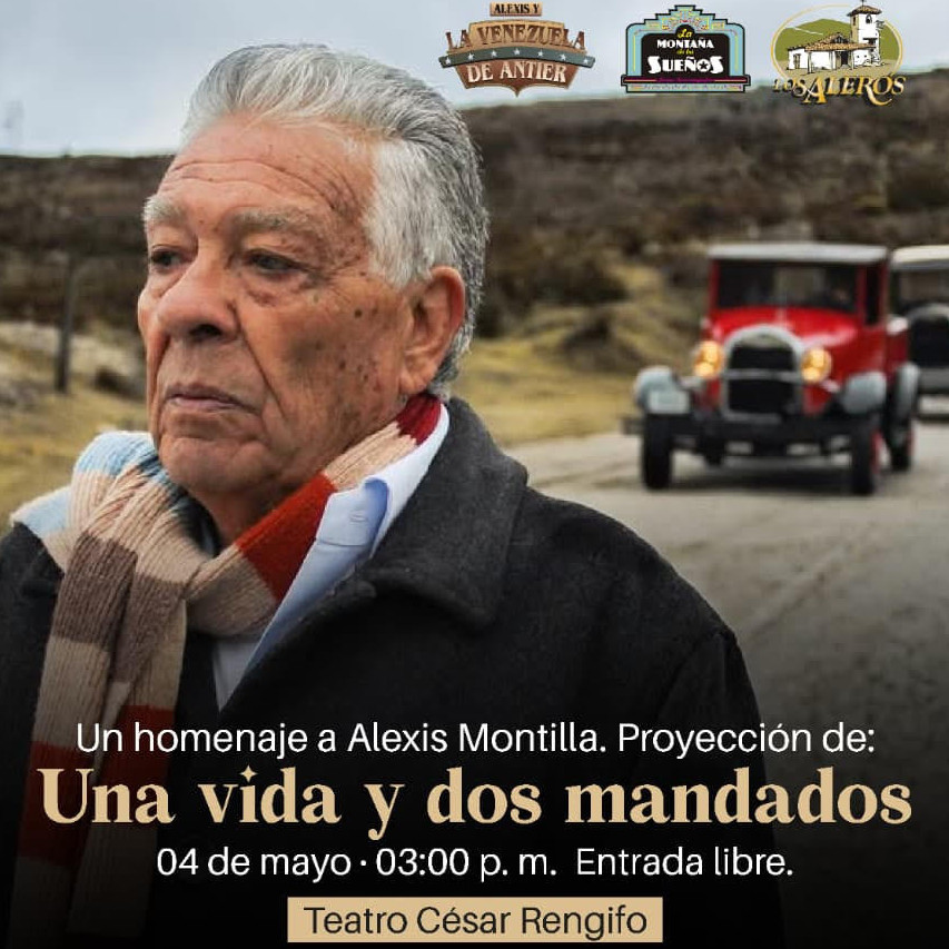 Diario Frontera, Frontera Digital,  Regionales, ,*UNA VIDA Y DOS MANDADOS" de Alexis Montilla este lunes a las 04:00 pm en el César Rengifo