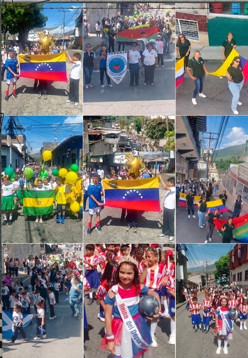 Diario Frontera, Frontera Digital,  Mocoties, ,Desfile de gala engalanó las calles de Tovar por el 73.º aniversario de la Escuela Coronel Antonio Rangel