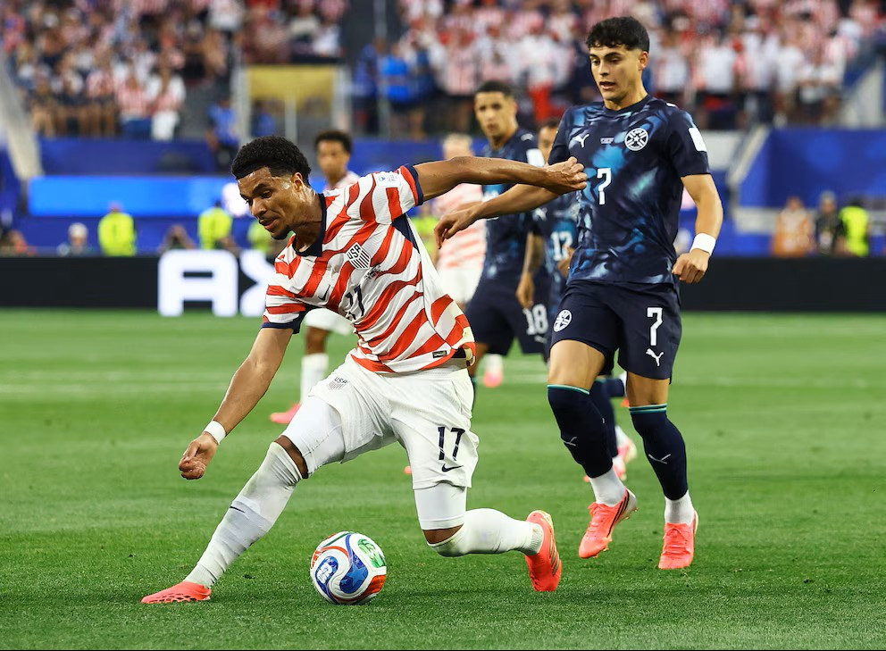 Diario Frontera, Frontera Digital,  Copa Mundial FIFA 2026, ,Estados Unidos debuta con el pie derecho tras ganar, gustar y golear 4-1 a Paraguay en esta fase de grupos,Estados Unidos se impone y golea a Paraguay 4-1 
en su debut mundialista