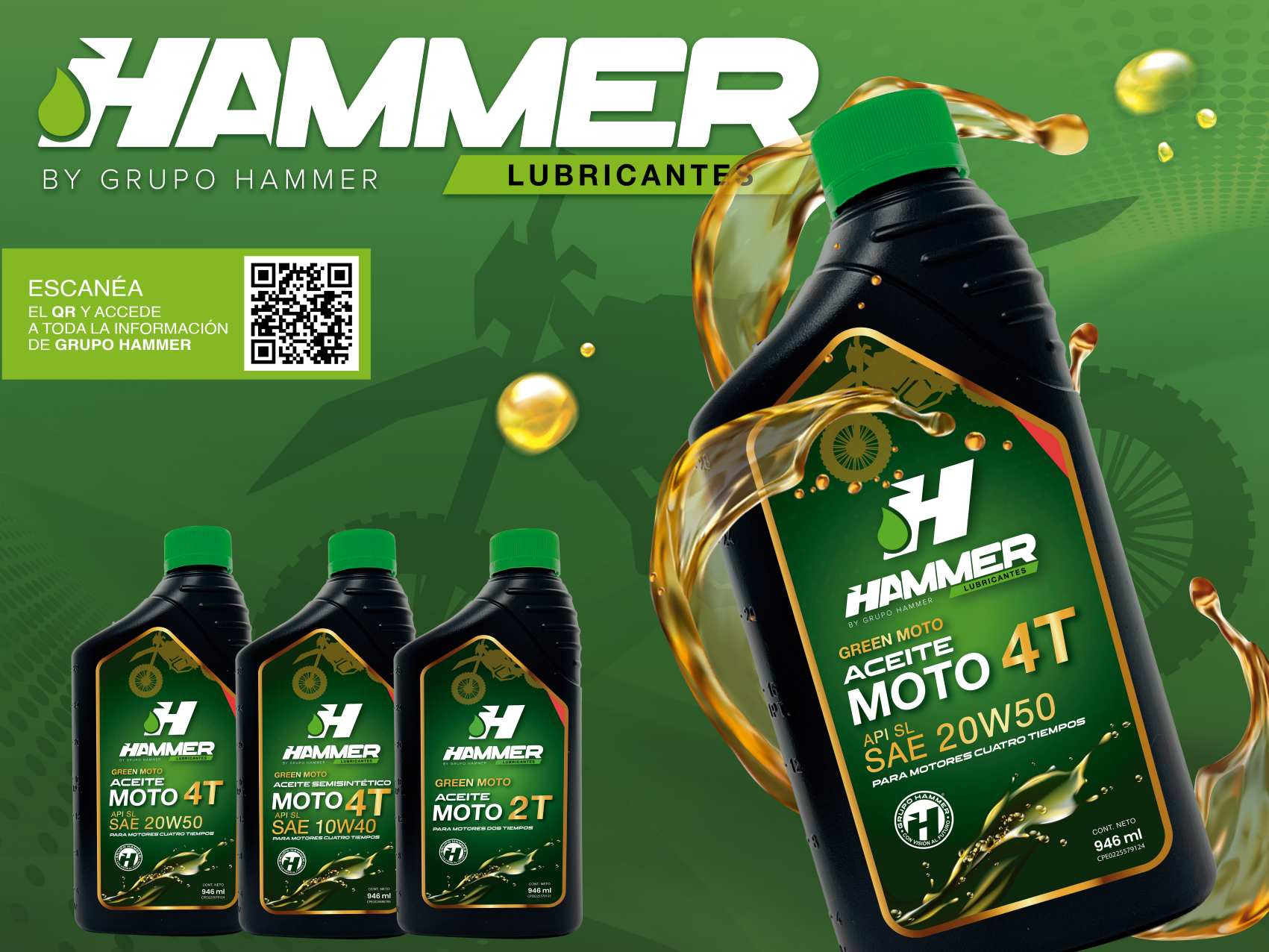 Diario Frontera, Frontera Digital,  Nacionales, ,El aceite 4 tiempos de Hammer destaca por su avanzada tecnología de protección estructural,Presidente de Grupo Hammer, Austin Piñate, evalúa el éxito y el posicionamiento 
del aceite Green Moto 4T en el país