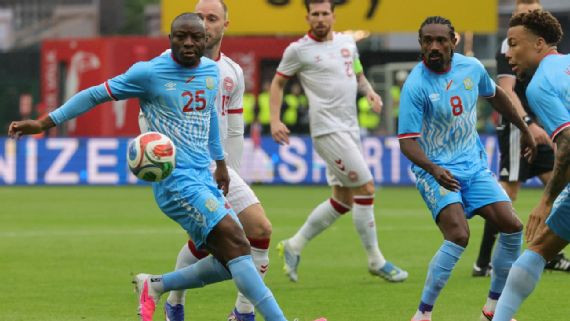 Diario Frontera, Frontera Digital,  Copa Mundial FIFA 2026, ,RD Congo empata sin goles con Dinamarca en su último preparatorio para el Mundial