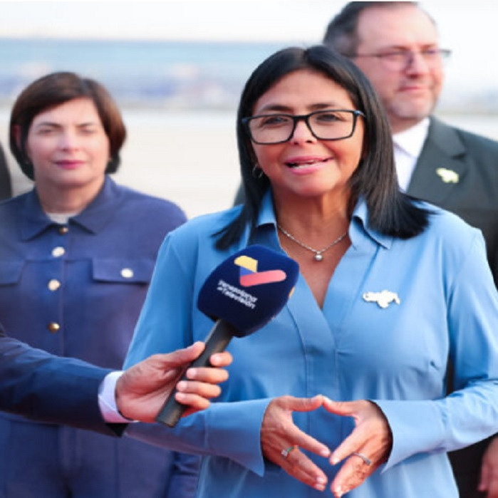 Diario Frontera, Frontera Digital,  Nacionales, ,"Traemos un mensaje de paz y cooperación": Delcy Rodríguez inicia agenda bilateral en la India