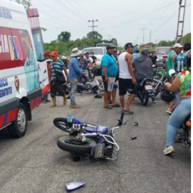 Diario Frontera, Frontera Digital,  Sucesos, ,Accidente dejó tres motorizados heridos en El Vigía