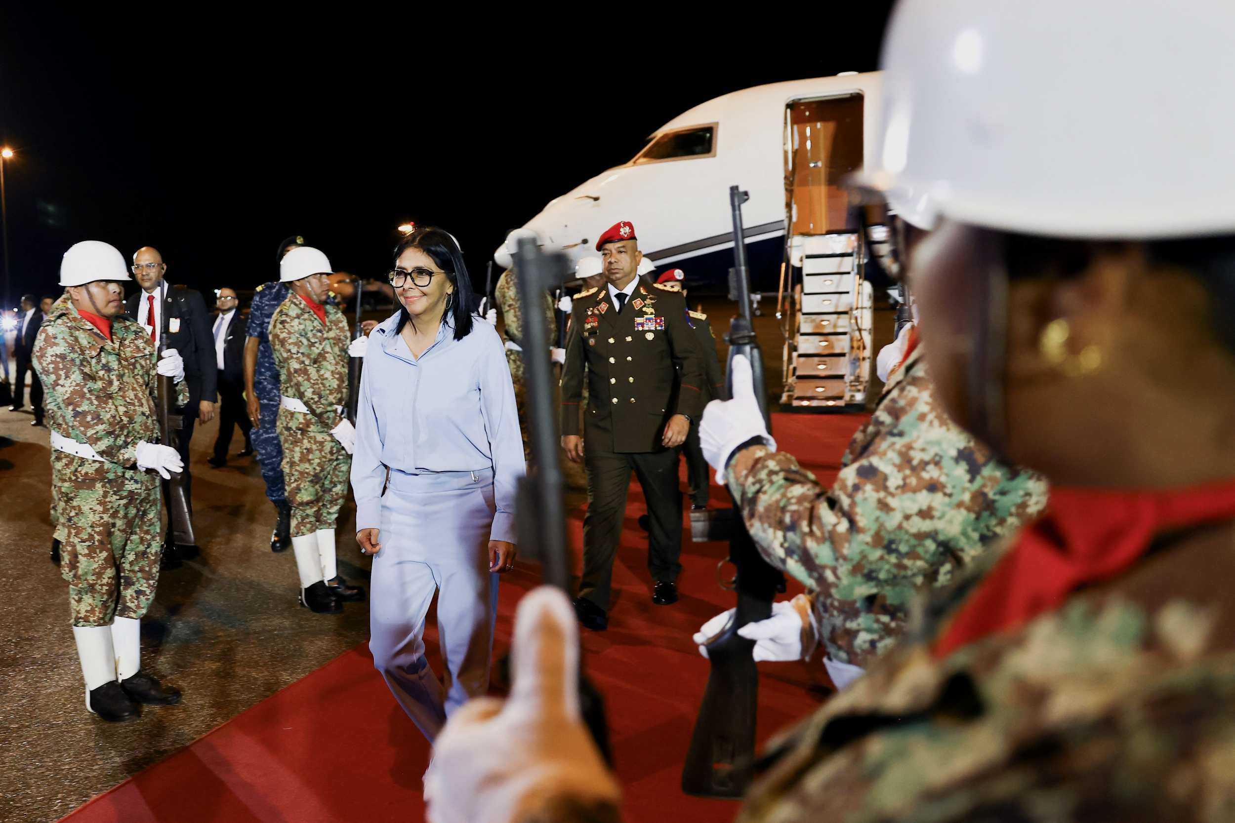 Diario Frontera, Frontera Digital,  Nacionales, ,Rodríguez asumió el poder de forma interina en enero | AFP,Delcy Rodríguez llega a Surinam para discutir cooperación energética