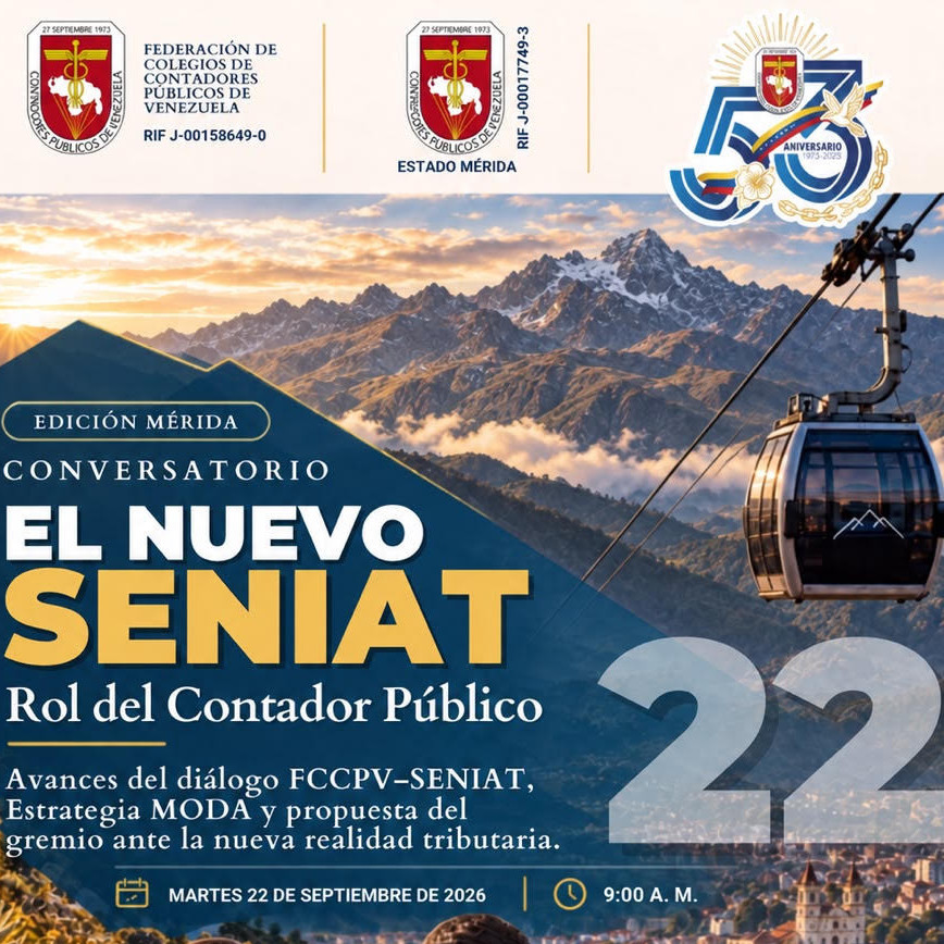 Diario Frontera, Frontera Digital,  Regionales, ,Contadores Públicos convocan a conversatorio sobre el nuevo Seniat